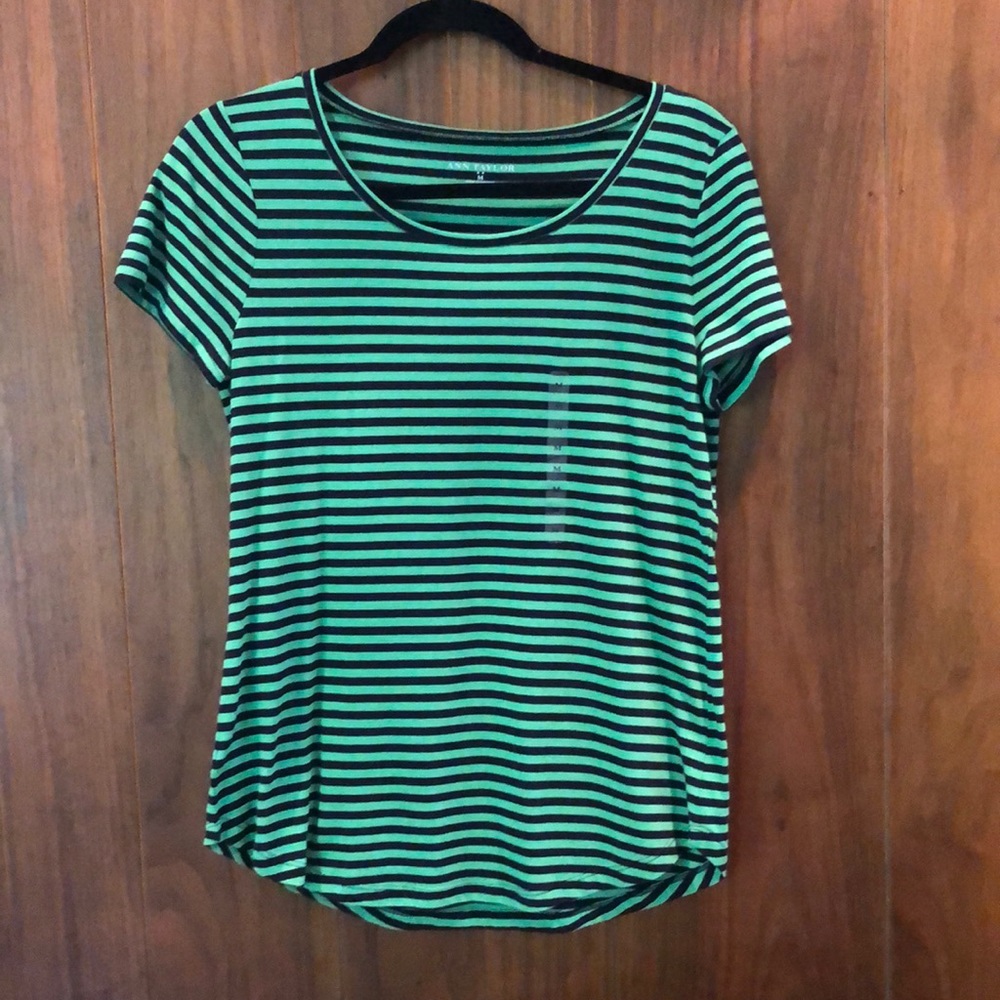NWOT Ann Taylor striped T-shirt